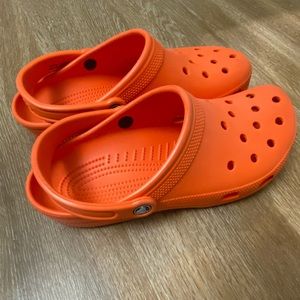 Crocs clogs orange